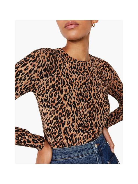 leopard print jumpers